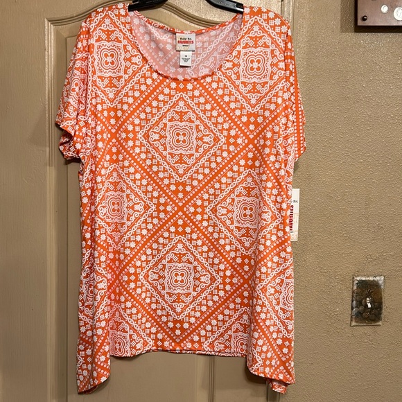 Ruby Rd. | Tops | Nwt Sz X Ruby Rd Must Haves 111 Orange Print Top ...
